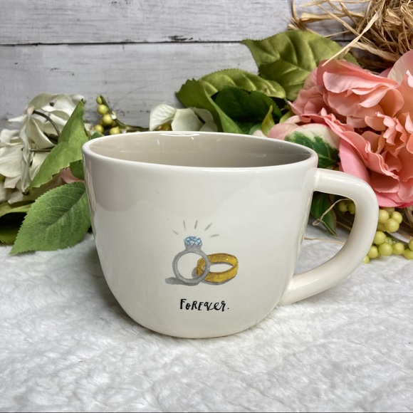Forever Rae Dunn Newlyweds Wedding Mug - Picture 1 of 6